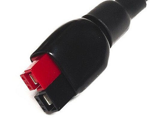 GOLF BATTERY LEAD RED BLACK ANDERSON TORBERRY CONNECTOR 250mm LONG UK MADE - Picture 2 of 2