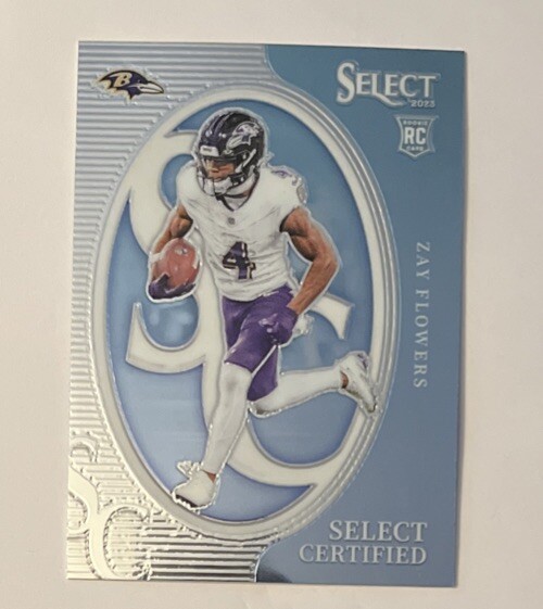 2023 Panini Select - Select Certified Rookies #CRO-ZFL Zay Flowers (RC)
