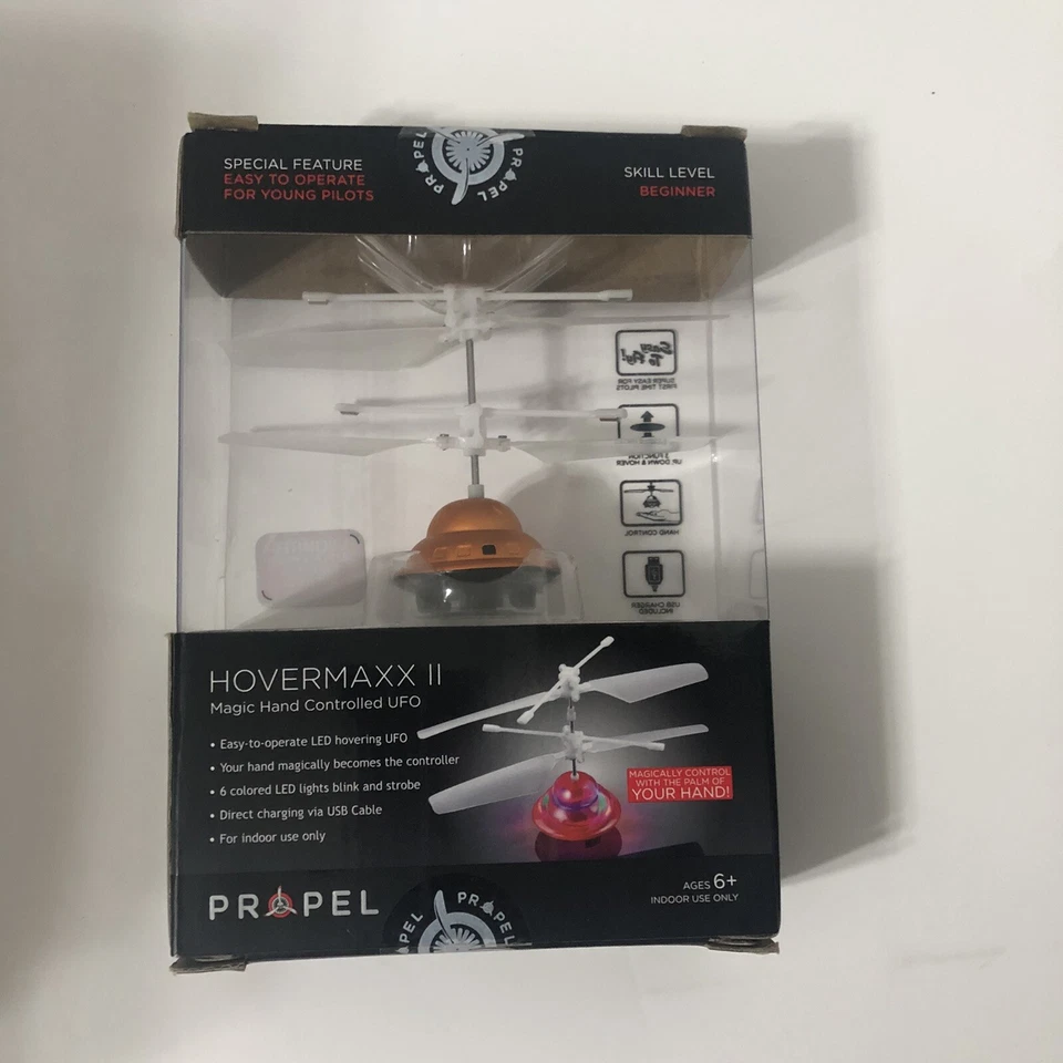 Propel Hovermaxx II Magic Hand Controlled UFO 6 Colored LED Indoor - open box - Image 3 of 4