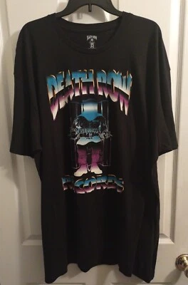 Death Row Records T-Shirt Rap Colorful Logo Shirt Adult Size 3XL (NWT) - Image 1 of 4