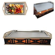 Cawi HeatBoard   Speisenwärmer für Grillabe...