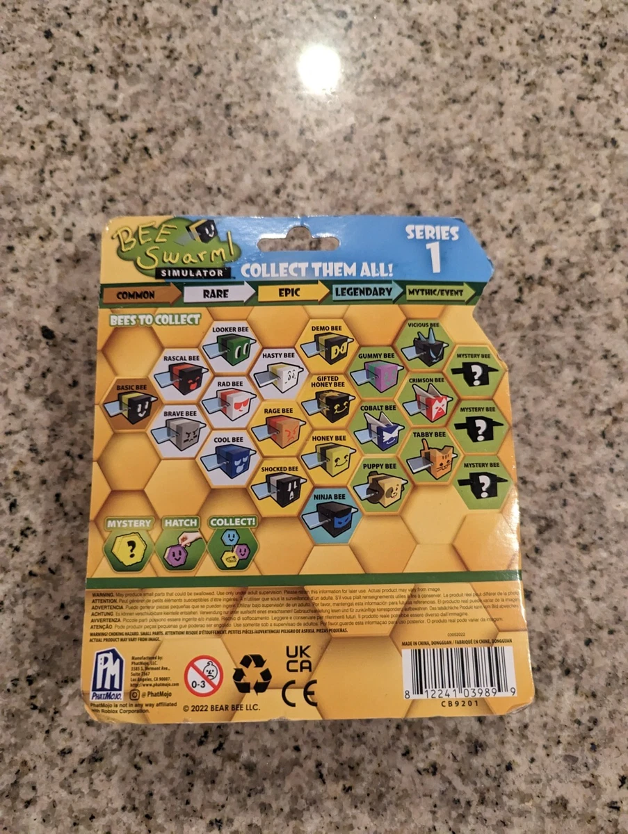 Roblox Bee Swarm Simulator Series 1 Bee Starter Pack Mystery 3-Pack  PhatMojo - ToyWiz