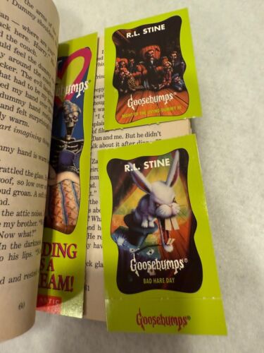 TRUE 1st Print Goosebumps #40 Night of The Living Dummy III R.L. Stine W/ Insert - Picture 7 of 12