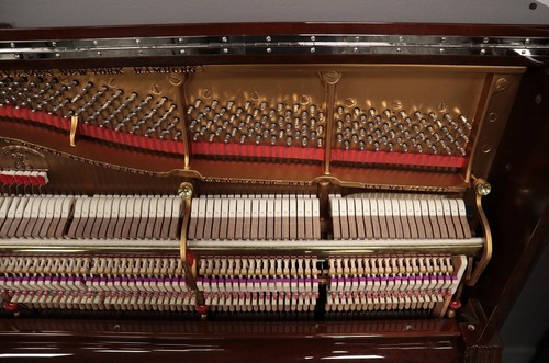 Steinway 54" Upright Piano - Picarzo Pianos - Mahogany Upright I Model K - Picture 14 of 17