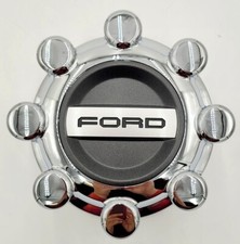 Oem 2017-2024 Ford F250 Super Duty Rear Chrome 8 Lug Center Cap - Hc3c-1a096-kbd