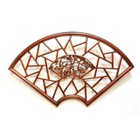 Chinesisch Alt Fenster Holz Ornamente Schnitzerei Paneel Wand Bild Deko