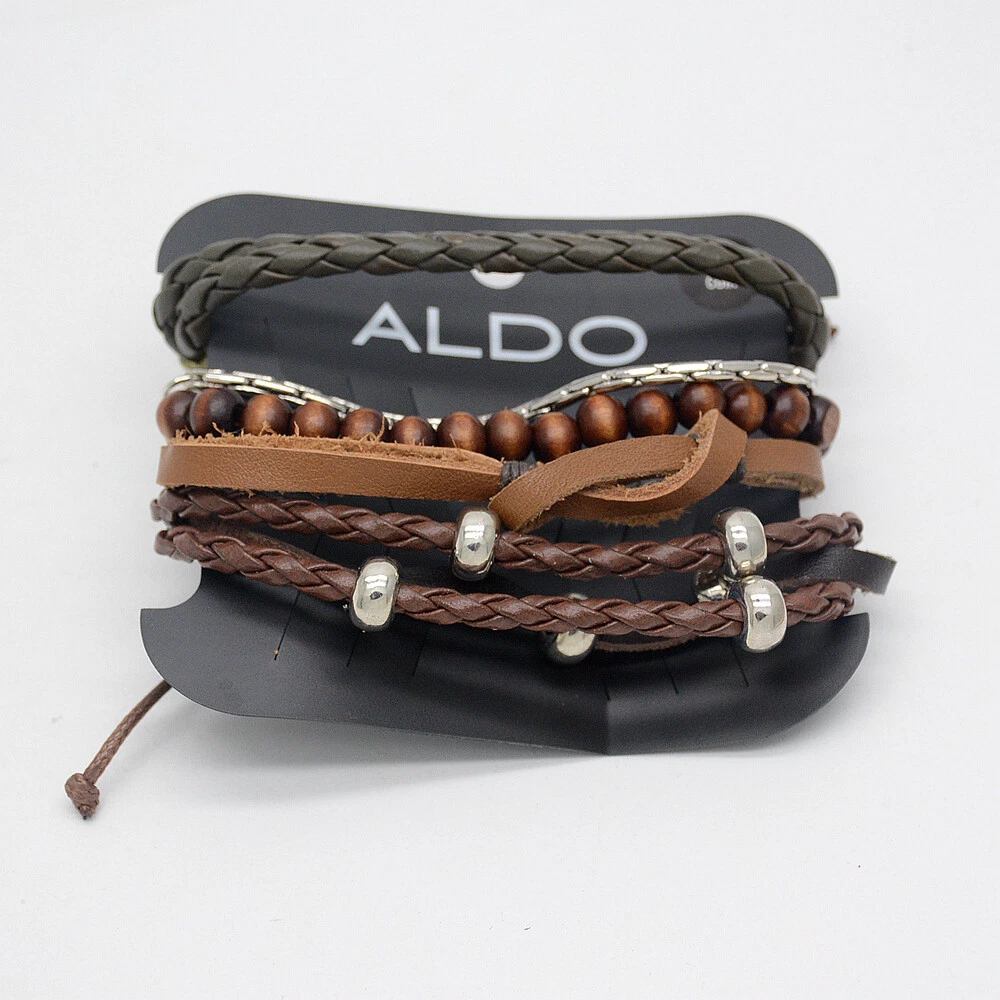 Stretch leather bracelet sale