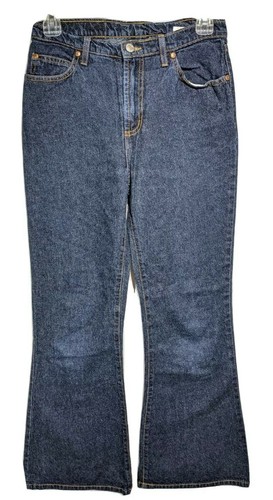 Paris Blues Mädchen Dark Wash normale Passform Bootcut Jeans Größe 16 - Bild 1 von 12