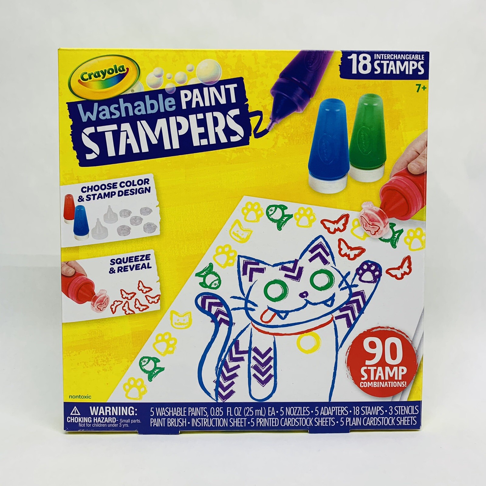 🖍️✅ Crayola Paint Washable Stampers Washable Stamp Se