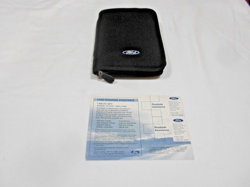 Ford Fusion 2006 manual del propietario juego de 6 piezas y estuche Ford negro con cremallera de fábrica. OEM - Imagen 5 de 5