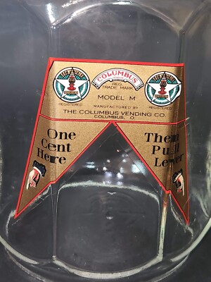 COLUMBUS ''GOLD RIBBON'' MODEL ''M'' DECAL - FOR COLUMBUS MACHINES-2 FOR 1 PRICE!