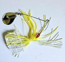 (Lot of 24) Strike King Promo Spinnerbait 1/4 oz Chart/WH Draws Fish to Surface!