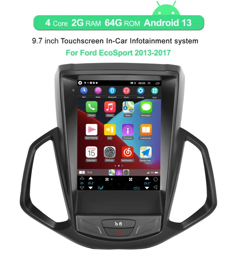 64G Für Ford EcoSport 2013-2017 Autoradio Carplay Android 13 Navi Radio WIFI GPS - Bild 2 von 19