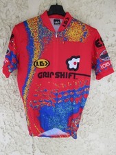 Maillot cycliste GRIP SHIFT LOUIS GARNEAU rouge shirt camiseta SRAM RACING M