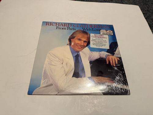 Richard Clayderman: From Paris With Love 12" 33 RPM LP with shrink - 第 1/1 張圖片