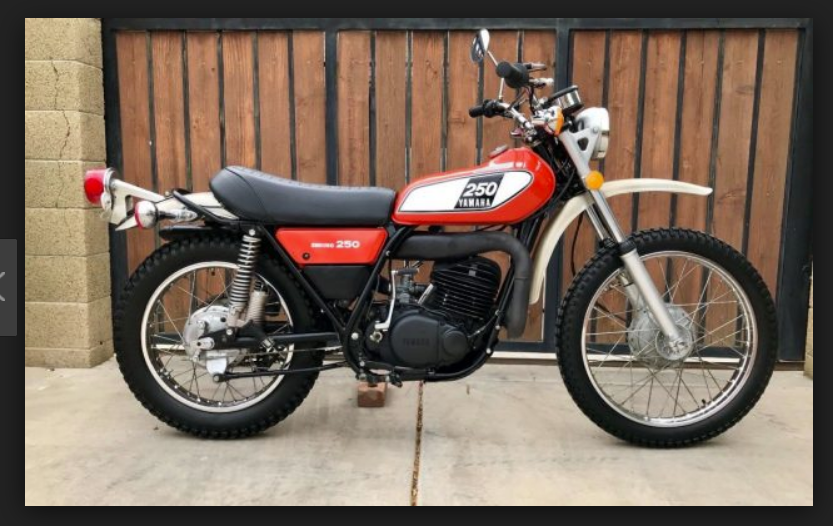 Yamaha EXHAUST PIPE GASKET IT250 MX250 YZ250 DT250 NEW! Replaces 214