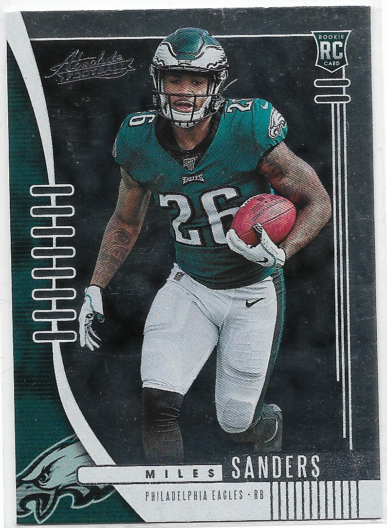 2019 mILES sANDERS aBSOLUTE #130 Penn State Eagles