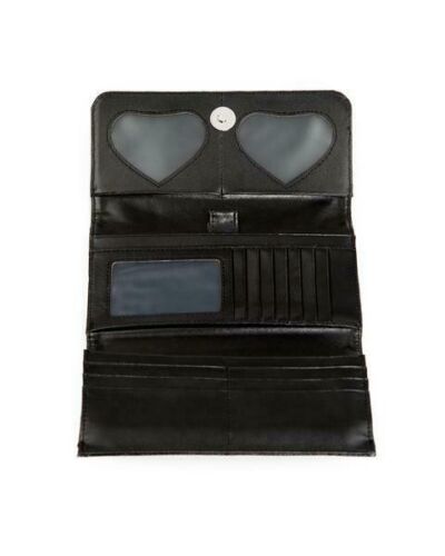Lux de Ville Route 66 Black Matte Rockabilly Punk Gothic Clutch Wallet RW562BM - Bild 3 von 3