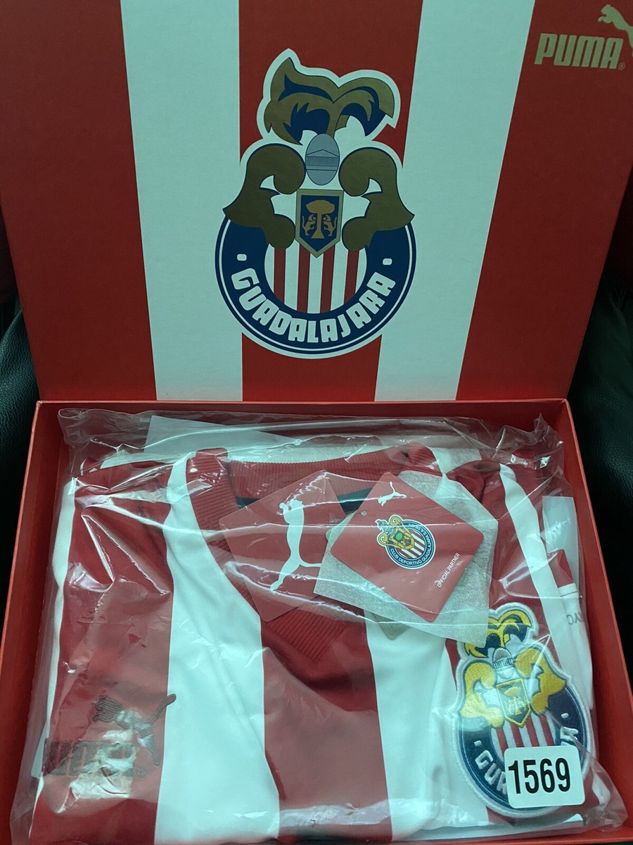 🔥CHIVAS GUADALAJARA 115 Años Edición Limitada Manga Larga- Size SMALL 🔥