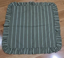 Waverly Williamsburg Garden Images Parchment Euro Pillow Sham Green Ruffle