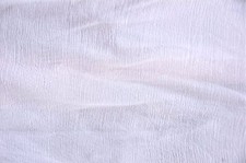 Cotton Gauze Light Weight garment WHITE dresses fabric yard 50" wide
