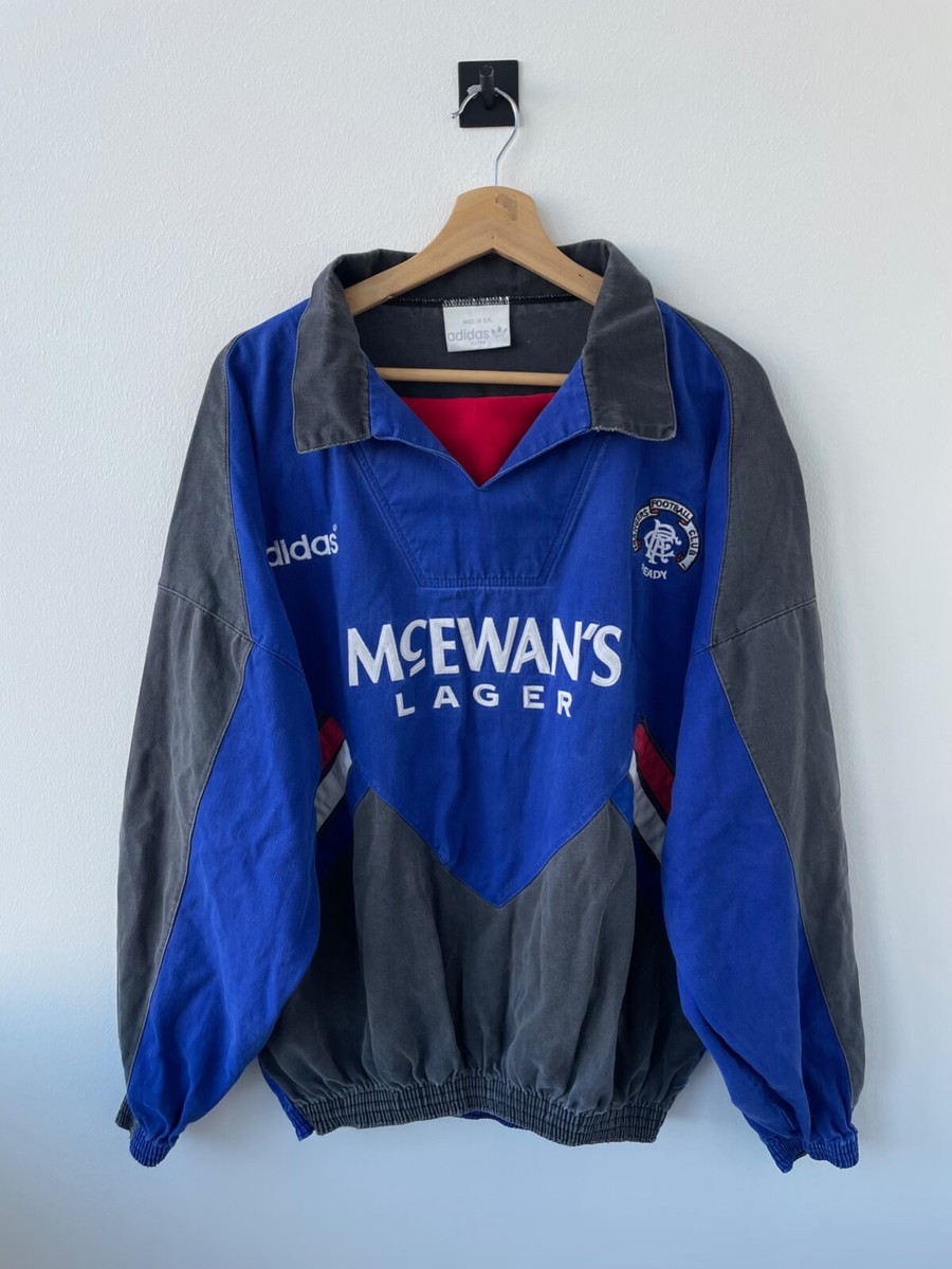 VINTAGE RANGERS GLASGOW 1992-1994 FOOTBALL TRAINING DRILL TOP