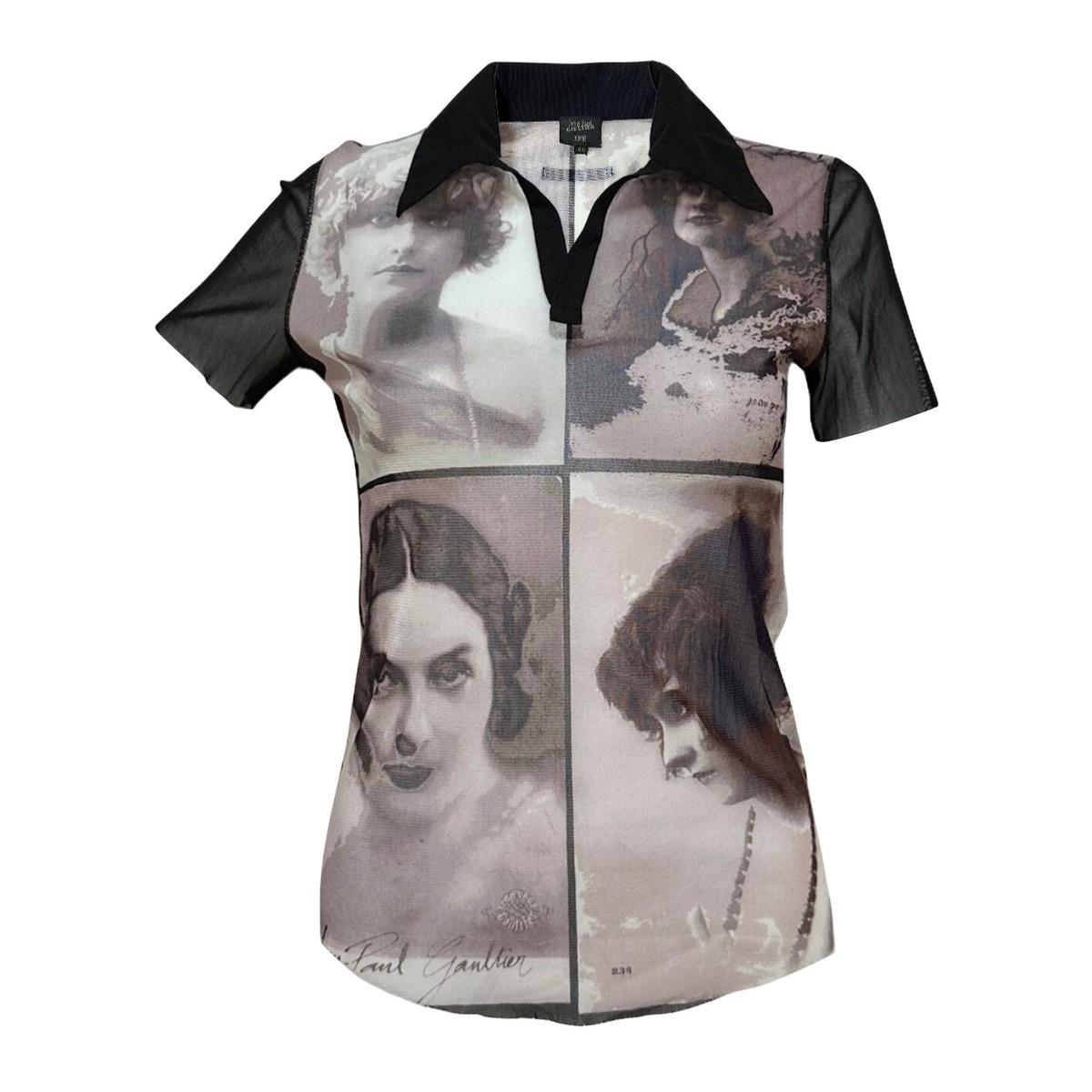 JEAN PAUL GAULTIER Spring Summer 2002 Portrait Photo Print
