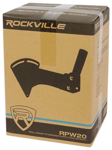 2 Rockville Adjustable PA Wall Mount Brackets for Electro-Voice EKX-15P Speakers - Picture 11 of 11