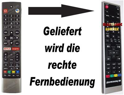 NEUWARE Ersatz Fernbedienung für Metz Blue RMG2A 43DQ3652A 49DQ3652A 50DG2A52B