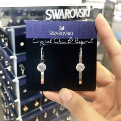 Swarovski Attract Light Pierced Earrings 5142721 for sale online