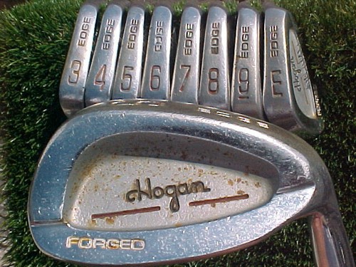 Ben Hogan Edge Forged RH Golf Clubs Set Irons 3 thru SW w Apex # 4 Stiff Steel - Picture 3 of 14