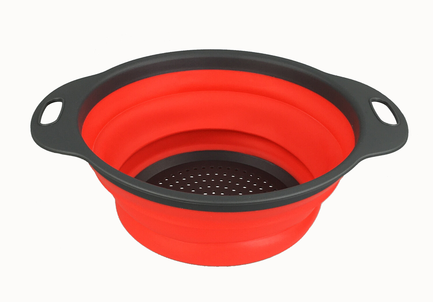 Topfsieb Abgießhilfe Aus Silikon - Faltbares Küchensieb Für Nudeln & Gemüse