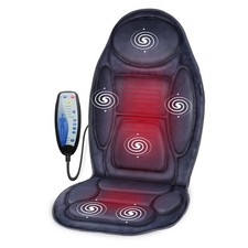 Snailax Back Massage Cushion with Heat, Car Seat Chair Massager, Back Pain Unit
