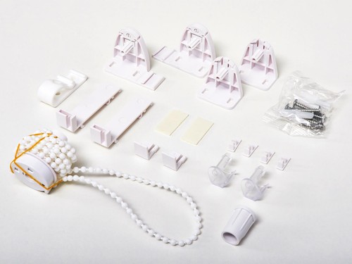 Mini Day&Night Doppelrollo Stoffrollo Rollo Jalousie Kettenzug ohne Bohren Sicht - Bild 7 von 41