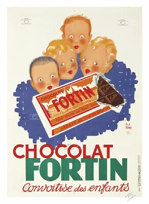 WERBUNG SCHOKOLADE STARK Rf0441 - POSTER HQ 50x70cm eines VINTAGE POSTERS