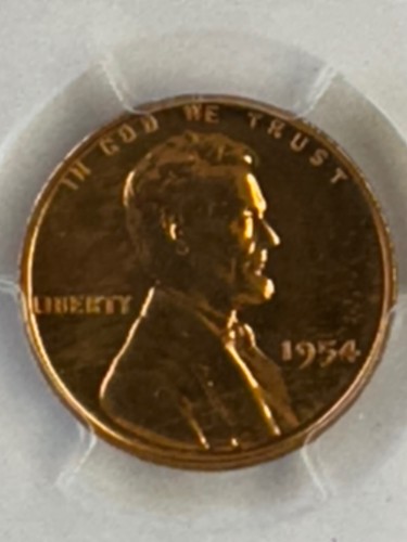 1954 PCGS PROOF PR66RD RED LINCOLN CENT - Picture 2 of 4