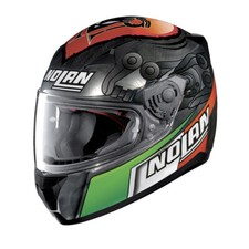 Casco integrale moto Nolan N60-5 Gemini Melandri Replica Chrome taglia M