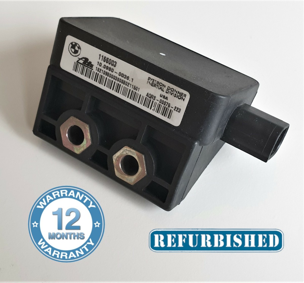 BMW E46 M3 Z3 coupe DSC ESP YAW RATE SENSOR 1166003 (Refurbished