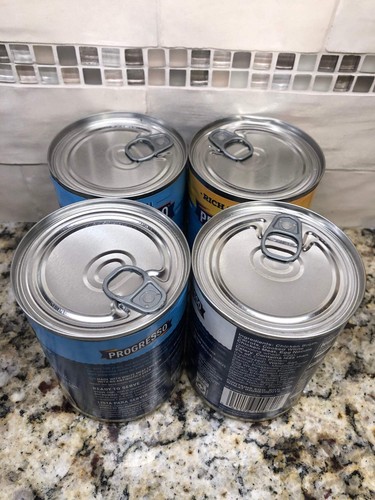 4 CANS Progresso Traditional Creamy Chicken & Mushroom with Barley Soup 18.5 oz - Picture 5 of 6