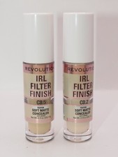 Image of REVOLUTION IRL FILTER FINISH SOFT MATTE WATERPROOF CONCEALER 4g - CHOOSE SHADE