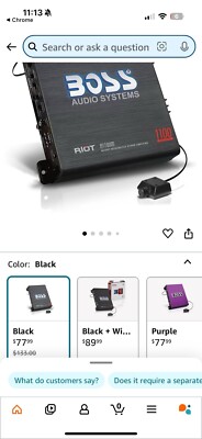 Boss Riot 1100 Watt Car Amp | eBay
