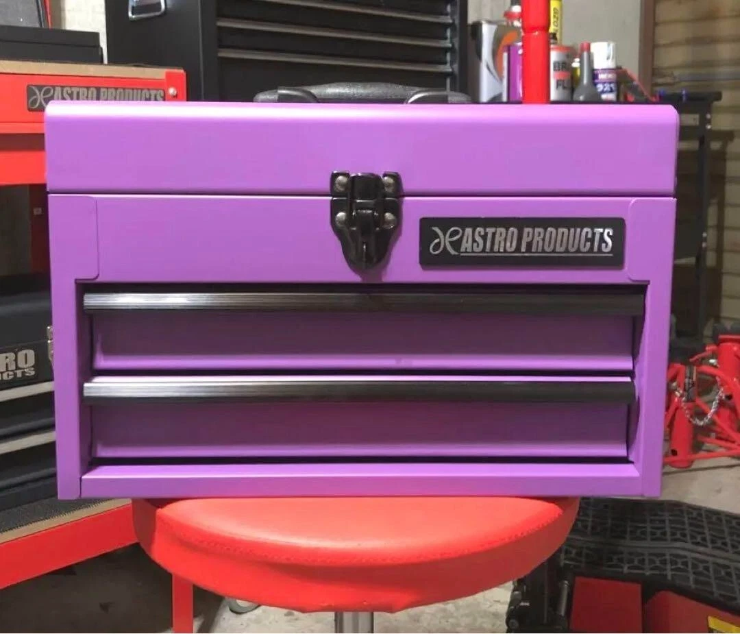 ASTRO PRODUCTS compact tool box matt purple limited color NEW