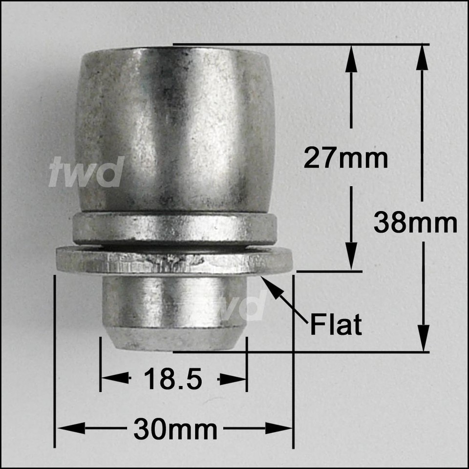Set Of 4 Alloy Wheel Locking Nuts/Lug Bolts For Mitsubishi Evo 5-10 & Lancer - M12x1.5