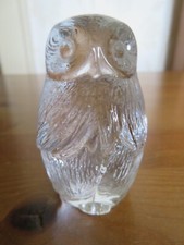 Vintage small owl paperweight