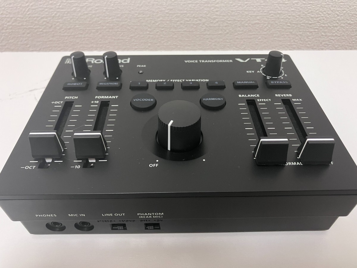 Roland VT-4 Voice Transformer Effect Processor Vocal Table Roland VT-4 Voice Transformer Effect Processor Vocal Table