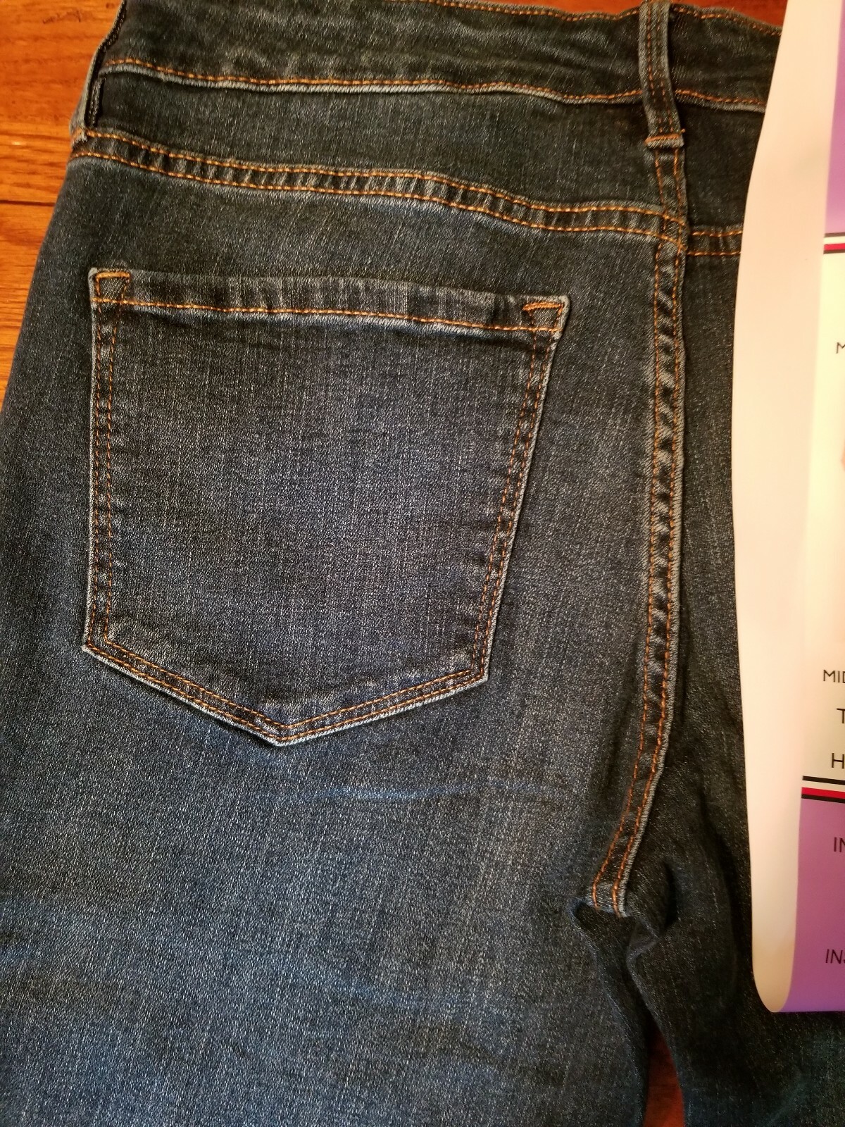 Womens Tommy Hilfiger Mid Rise SKINNY Jeans Bright Blue Wash Size  