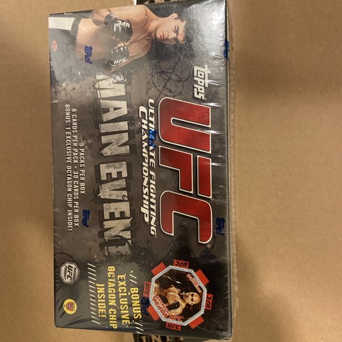 UFC 2010 Round 3 Main Event Trading Card BLASTER Box Factory Sealed