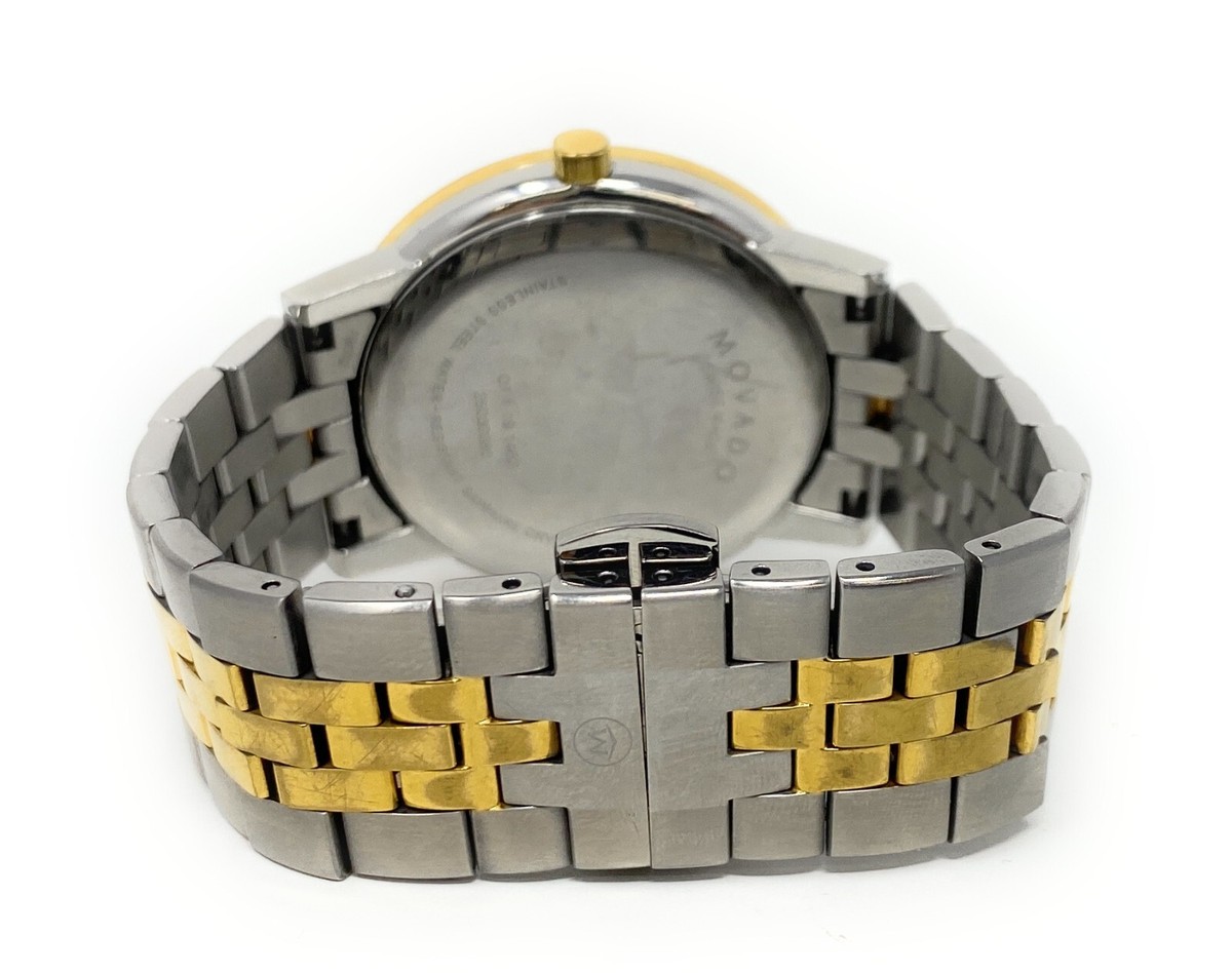 Movado 07.1.19.1462 Diamond Museum Dial - Men's Two-Tone Movado 07.1.19.1462 Diamond Museum Dial - Men's Two-Tone