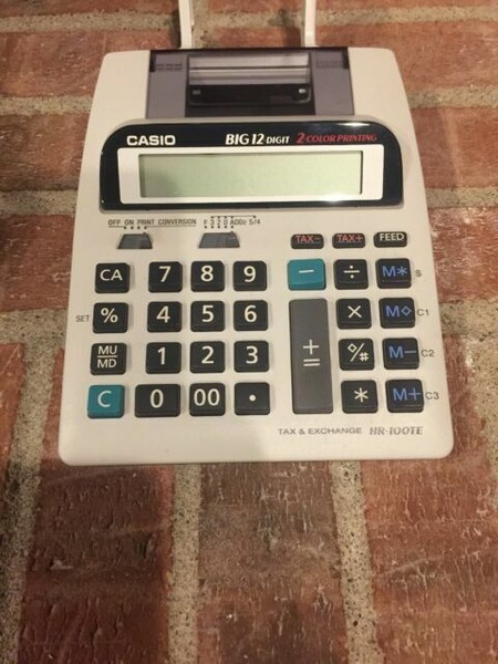 casio 12 digit