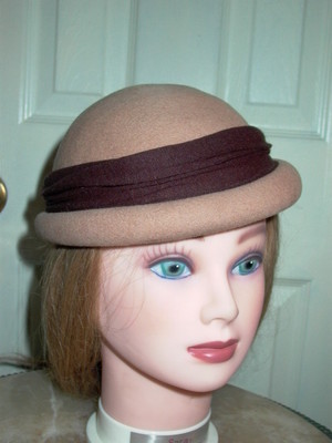 Vtg Bollman Don Anderson Jewels Ribbon Felt Fedora Bucket Cap Hat NWT Wool Vtg Bollman Don Anderson Jewels Ribbon Felt | Mercari main image 4